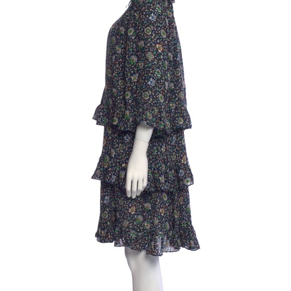 Tory Burch size 10 silk dress - Picture 4 of 6